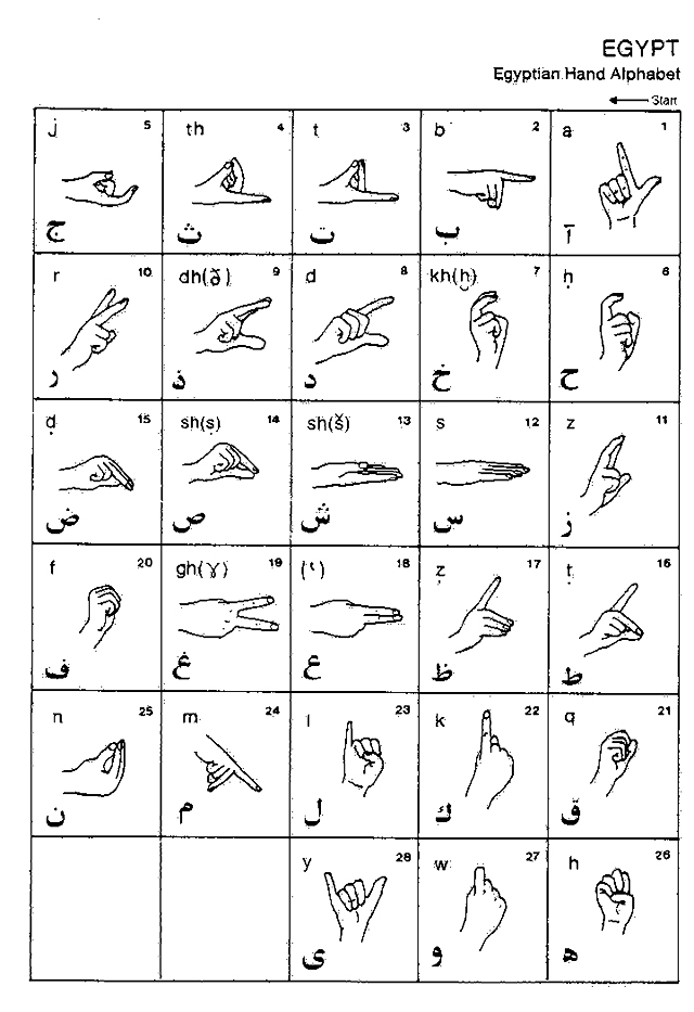 Egyptian Sign Language