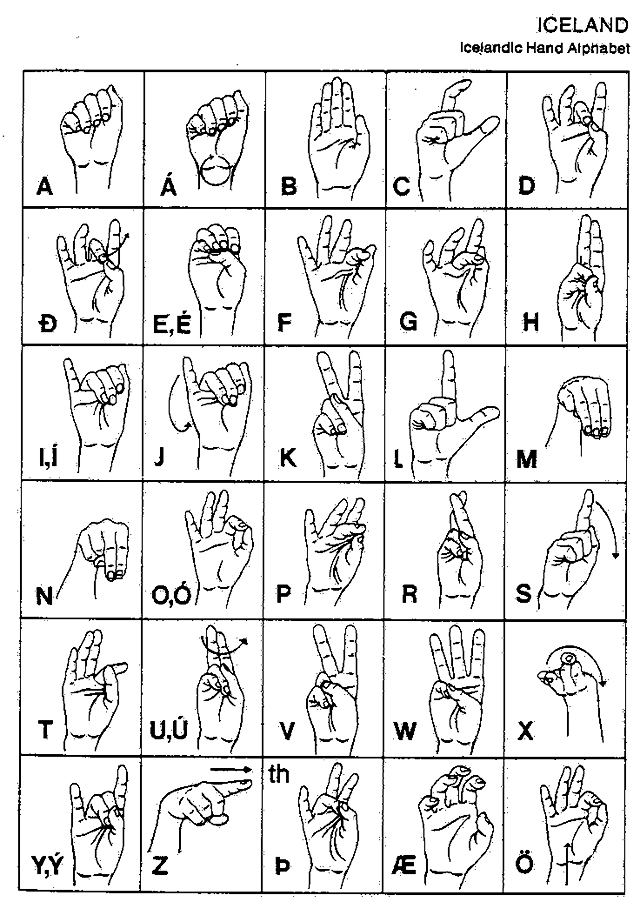 Icelandic Sign Language