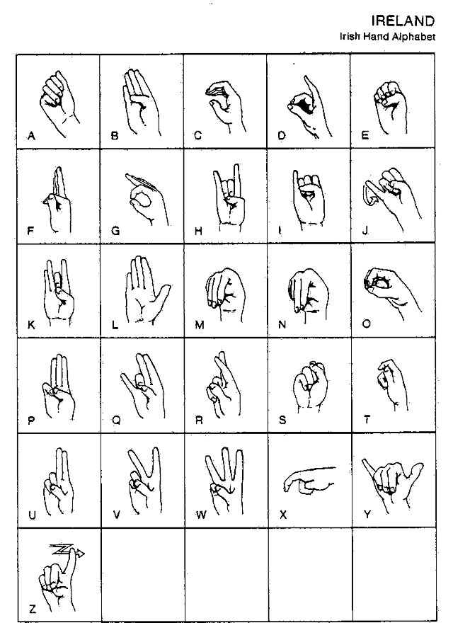 Irish Sign Language