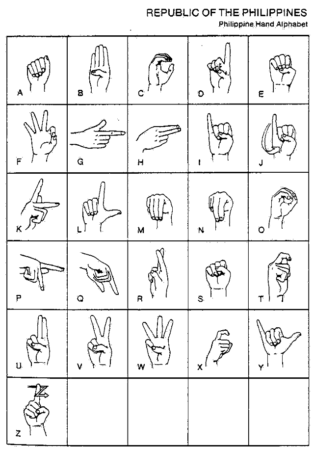 Filipino Sign Language